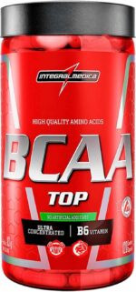 Aminoácidos Essenciais BCAA Top 120 Cáps – Para Recuperação e Desempenho – Integralmedica