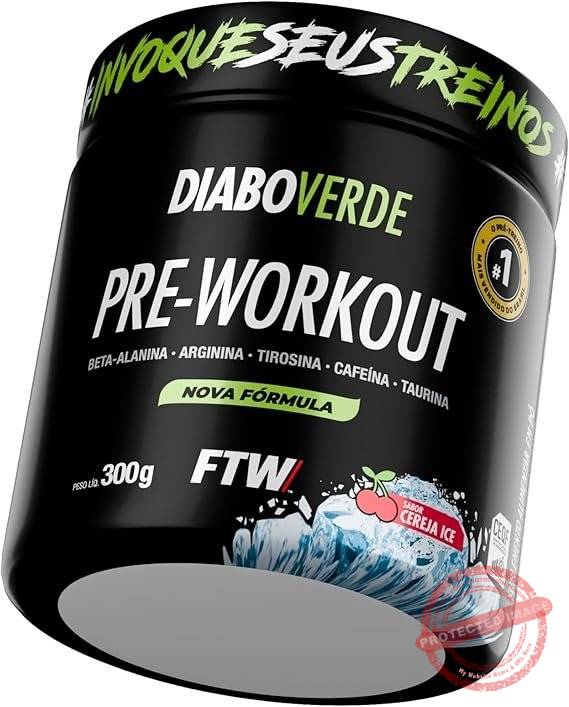 FTW-Pre-Treino-Diabo-Verde-em-Po-com-Cafeina-Aminoacidos-Beta‑Alanina-e-Arginina-para-Treinos-e-Atividades-Fisicas-Pote-300-g-Cereja-Ice.jpg FTW Pré-Treino Diabo Verde em Pó com Cafeína, Aminoácidos Beta‑Alanina e Arginina para Treinos e Atividades Físicas - Pote 300 g (Cereja Ice) - Imagem 1